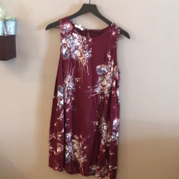 Maurices Dresses & Skirts - Tank dress with flower pattern.